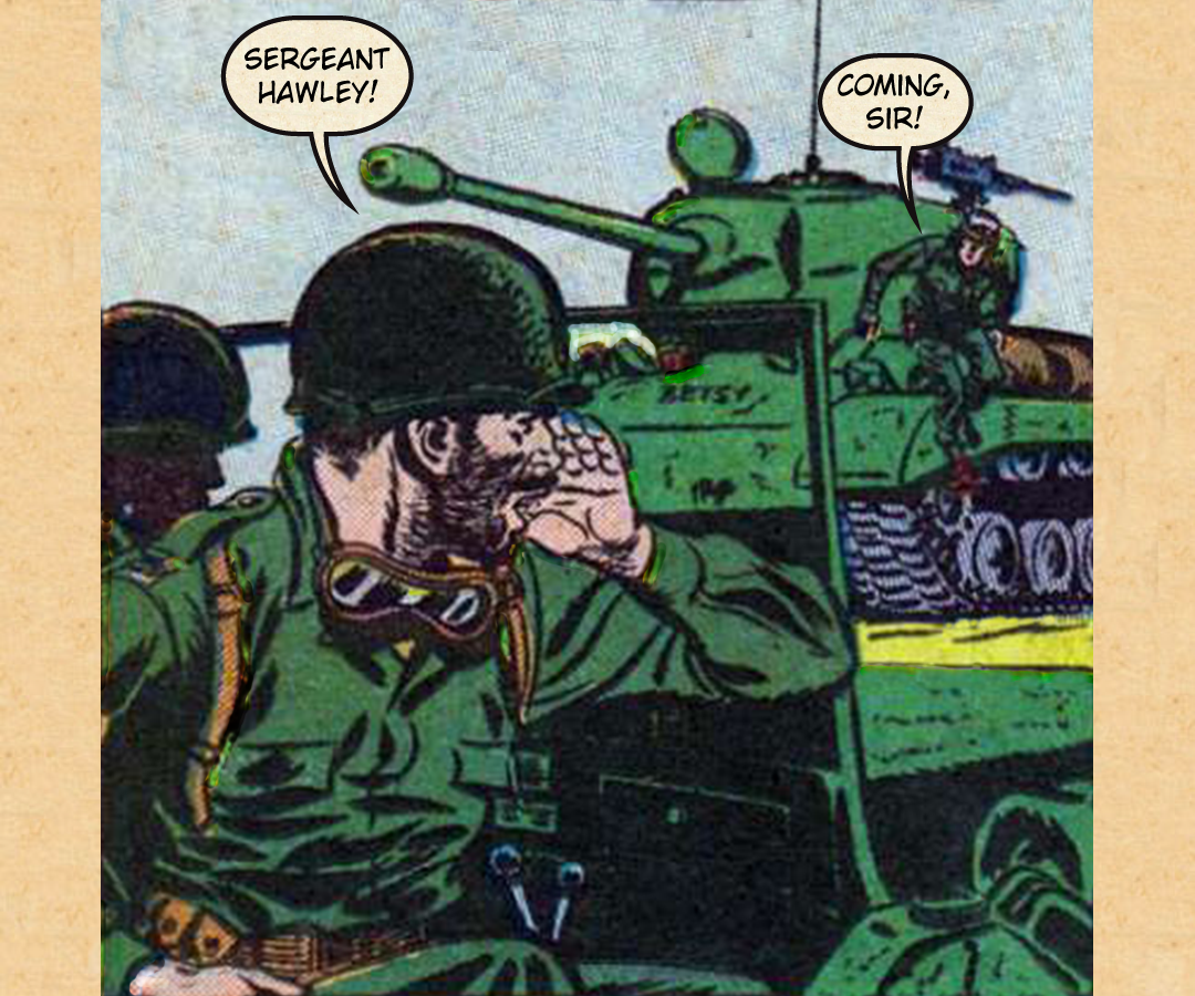 The Armored Whirlwind #1 - Betsy vs 3 Commie Tanks panel 19